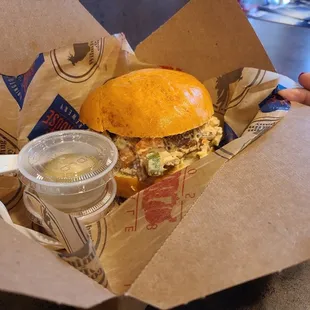 Chicken salad sandwich