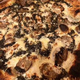 Pistachio pesto pizza (takeout) -12&quot; only