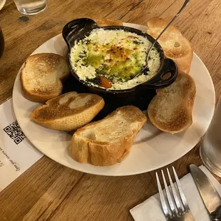 The baked ricotta was wonderful.