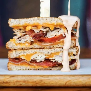 Turkey Bacon Cheddar Melt