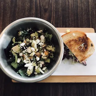 Stone Fruit and Field Greens Salad