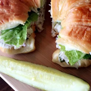 Loaded Tuna Croissant Sandwich