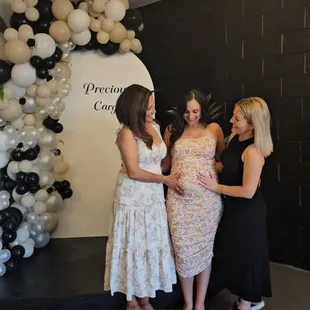 Baby shower at Locale Studios, a private event venue in Old Town Newhall on Main Street