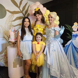 A Princess Birthday at Locale Studios, a private event venue in Old Town Newhall on Main Street