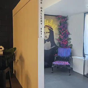 Art Gallery at Locale Studios, a private event venue in Old Town Newhall on Main Street