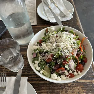Mediterranean Salad (delicious!)