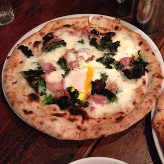 Kale & Egg Pizza