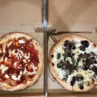 Thyme Roasted Mushroom Pizza