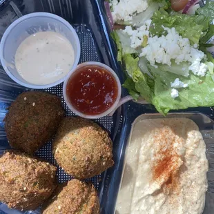 17. Falafel Plate