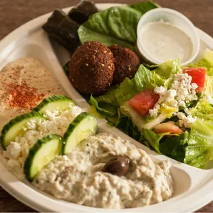 Mediterranean Platter (all veggies)