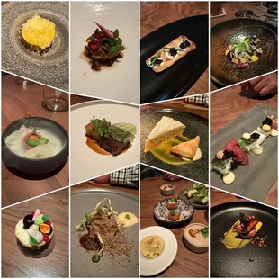 Chef's 12 course tasting menu