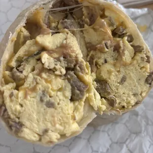 Asada burrito