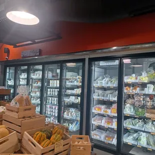 Wider view of the cold case