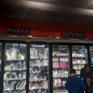 Produce and dairy