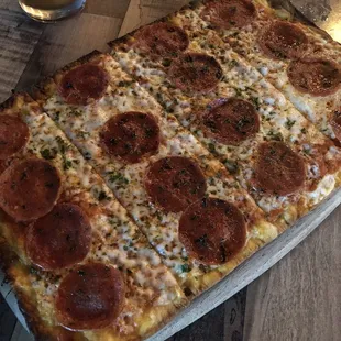 Pepperoni pizza