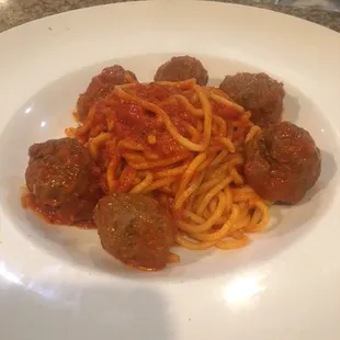 Spaghetti meat ball