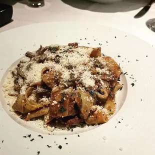 Pappardelle Al Filetto E Funghetti