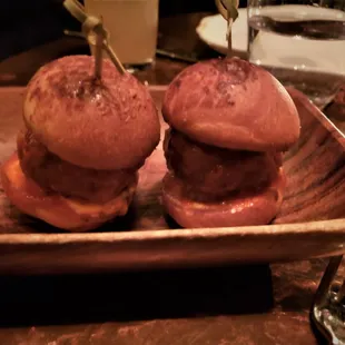 Lamb Meatball Sliders