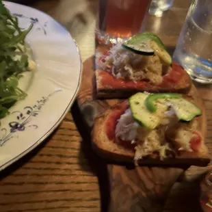 Blue Crab Crostini