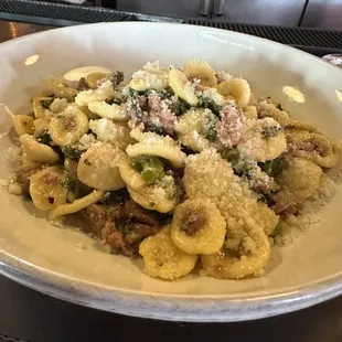 Duck Sausage Orecchiette