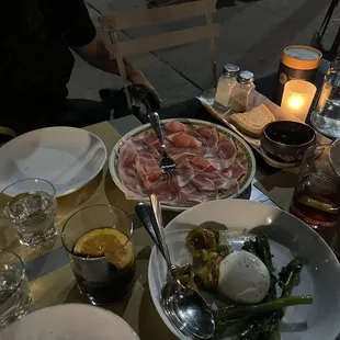 Prosciutto and Mozzarella