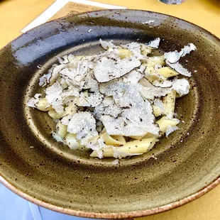 Thyme Maltagliati with Roasted Mushrooms