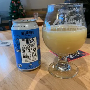 Gluten free, not by choice. Delicious beer!
