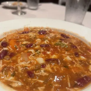 Minestrone soup