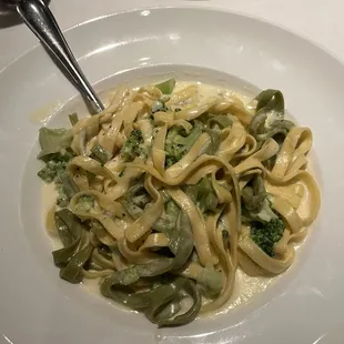 Fettuccine Alfredo Broccoli