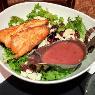 Wood Grilled Salmon Salad