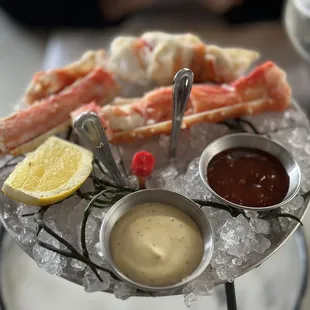 Alaskan King Crab appetizer