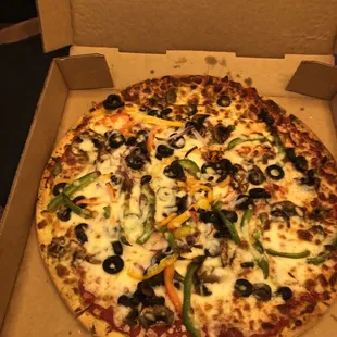 Veggie pizza