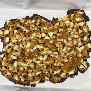 Home made deserts, ice cream, and cookies.