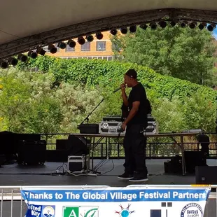 at Global Village Festival in Sept 2015