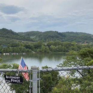 View from the parking lot.