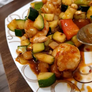 Kung Pao Shrimps