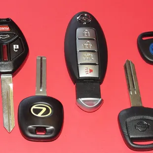 We make keys of all automotive