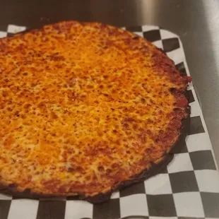 a cheese pizza