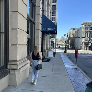 Entrance to the Lockbox