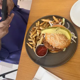 Spicy Fried Chicken Sandwich