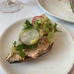 Smoked Trout Toast