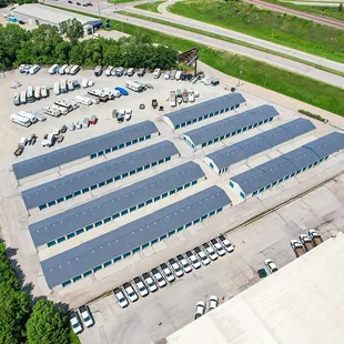 Aerial view of the Zorinsky facility