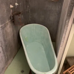 Clint Eastwood bathed in this tub!