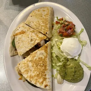 Chicken quesadilla lunch special