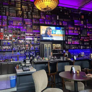 a man sitting at a bar