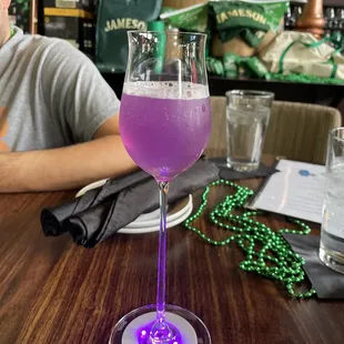 Purple beam