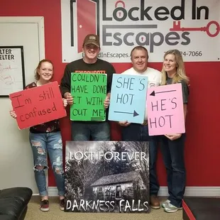 Our first escape room! (We died)