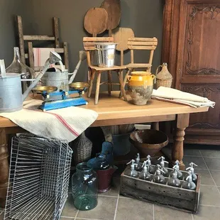 Authentic and rustic items now in stock