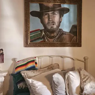 One of the BnB rooms. Artwork by Martha.