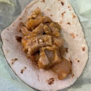 Chicharrón Taco